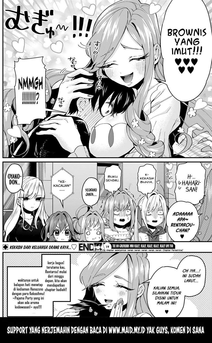 Kimi no Koto ga Dai Dai Dai Dai Daisuki na 100-ri no Kanojo chapter 19